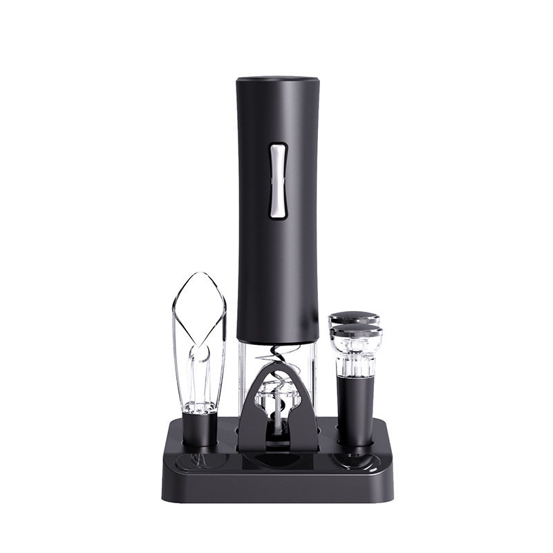 BR-BO08SA Battery Operated Wine Opener Set with Base